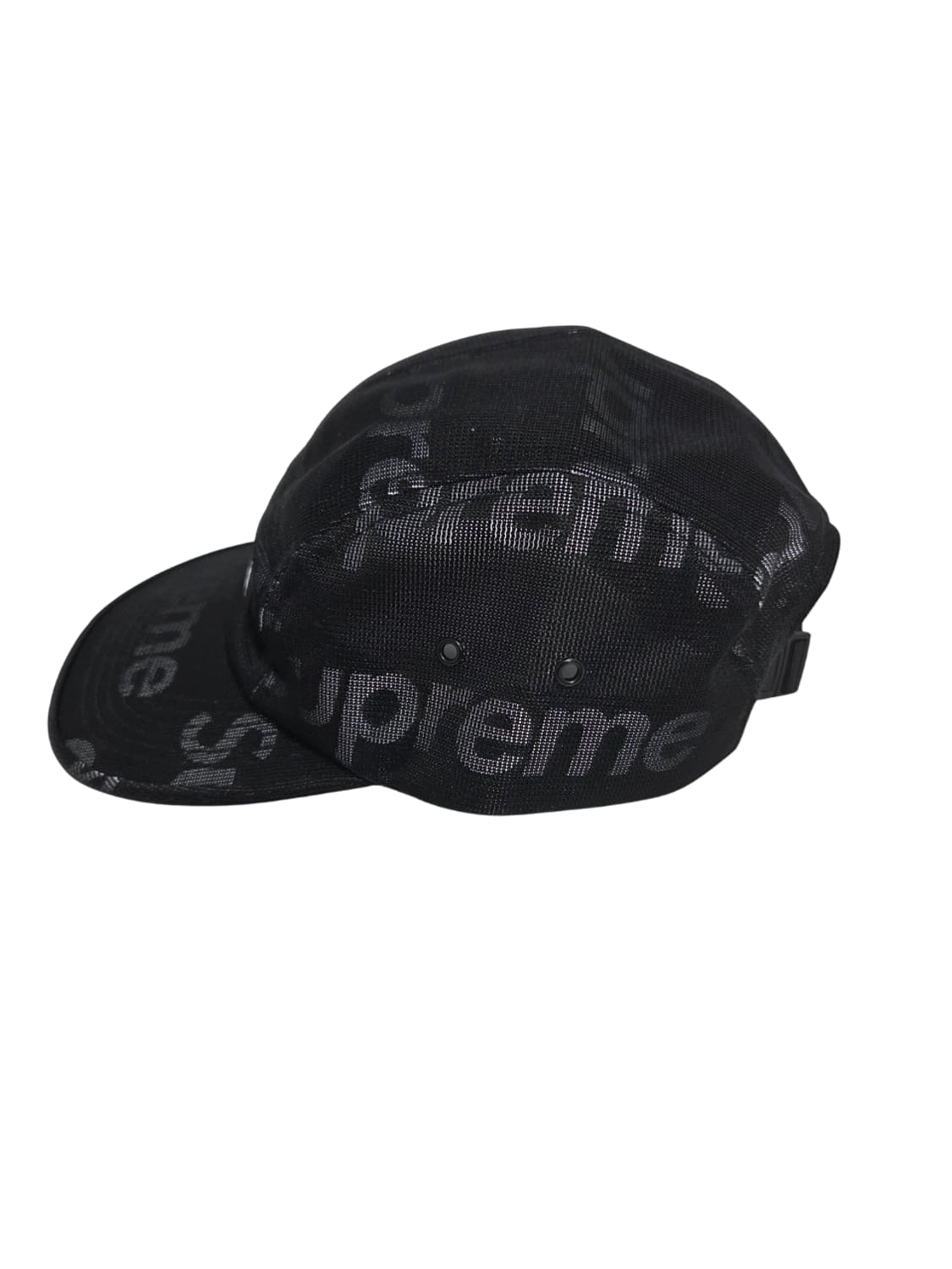 슈프림 리플렉티브 자카드 캠프 캡 블랙 상품이미지2