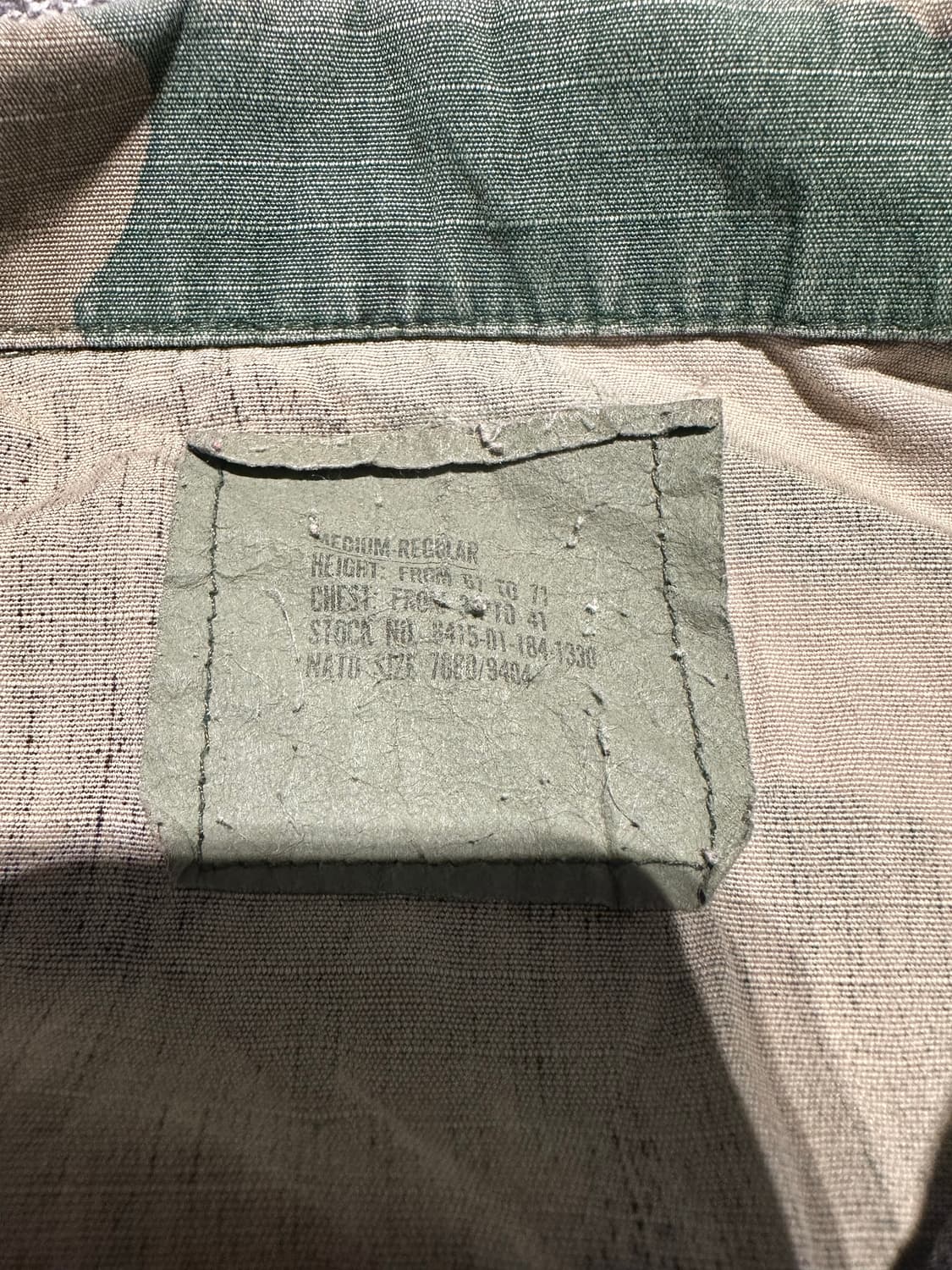 90s us army 우드랜드 오리지널 카모 BDU자켓  m 상품이미지2