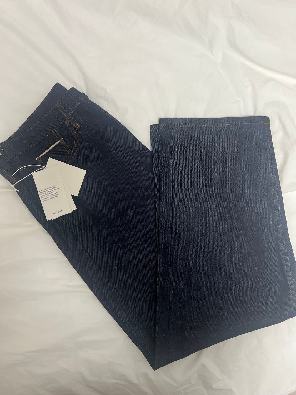 코스 라이더 (rider) 로 셀비지 스트레이트 레그진 (33/32) 상품이미지3