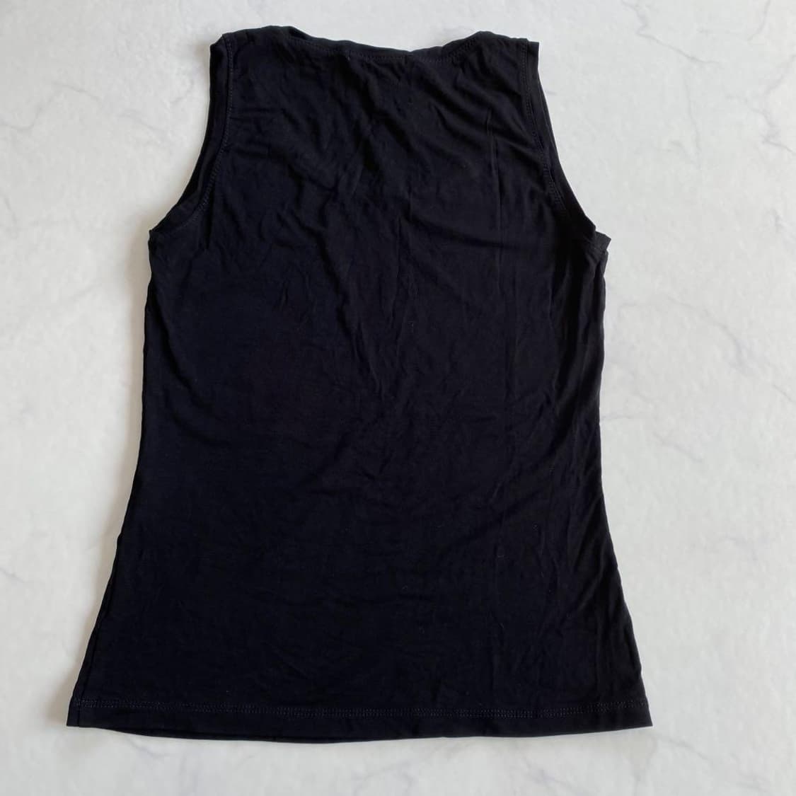 이쎄이 미야케 블랙 슬리브리스 탱크탑 ( size 2 ) 상품이미지5