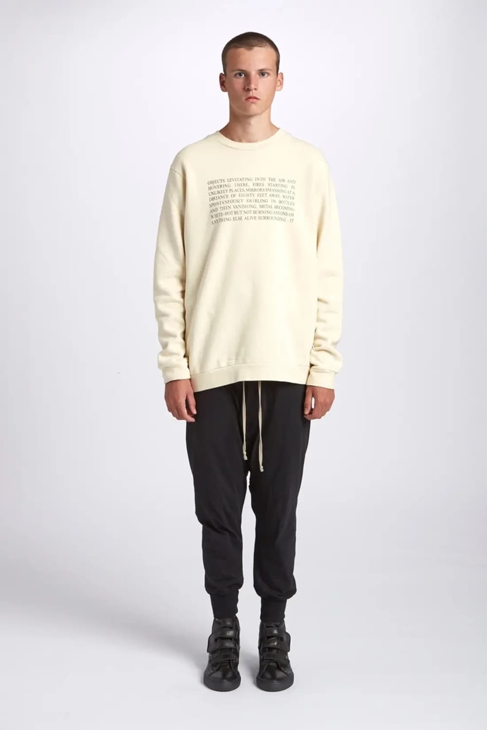 raf simons 라프시몬스 2005년 아키이브 스웨트셔츠 상품이미지6