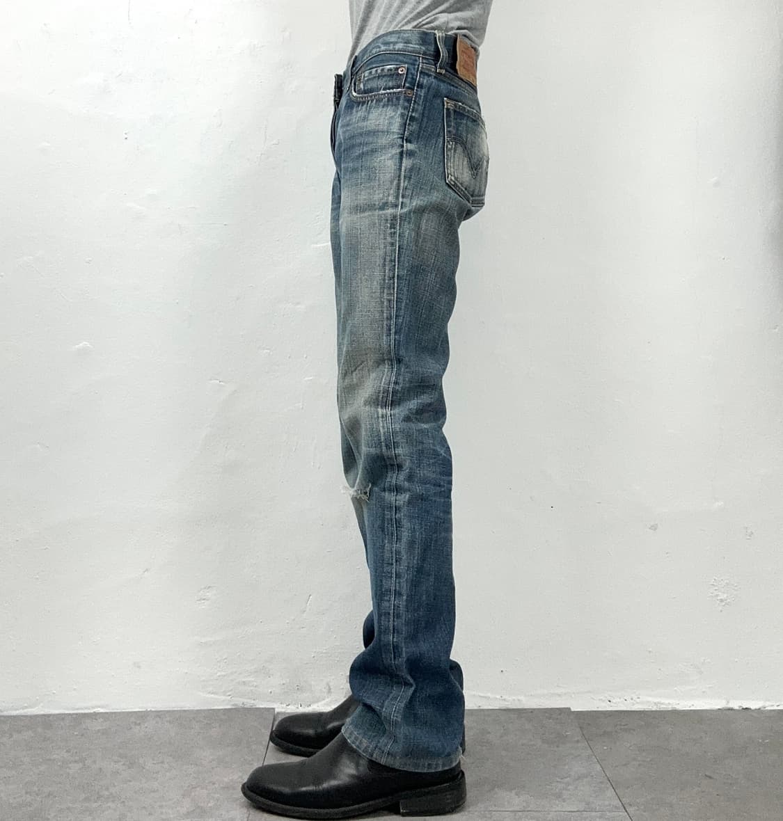 Levi’s 2000s Heritage Distressed 501 Den 상품이미지3