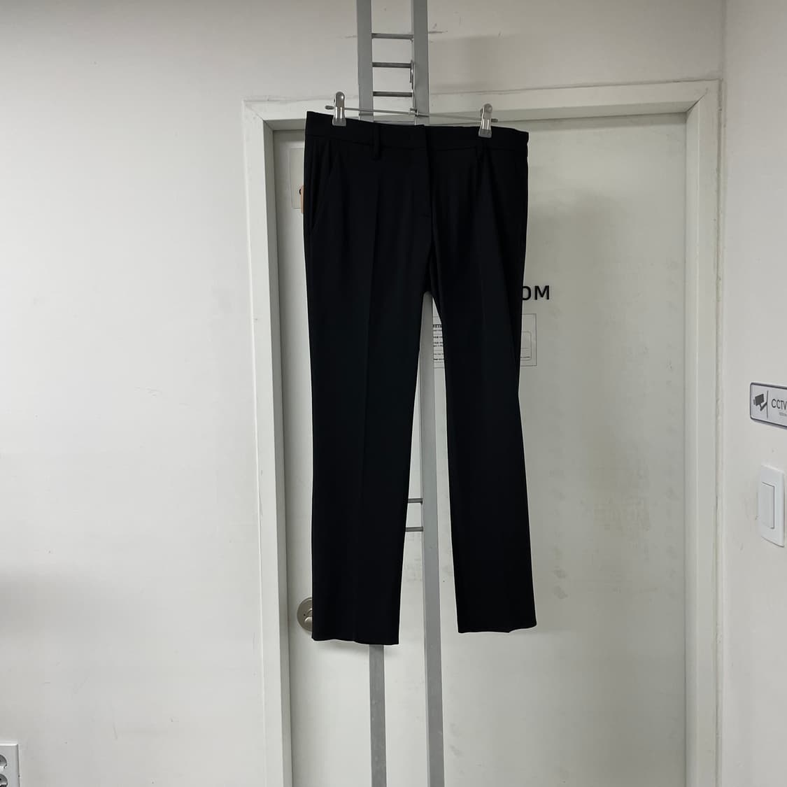 프라다 블랙 슬랙스 40(W) 상품이미지1