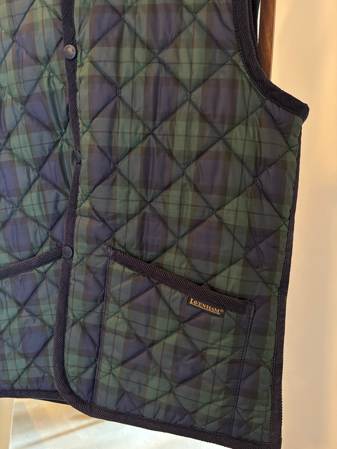 Lavenham 라벤햄 퀼팅 양면 조끼 상품이미지3