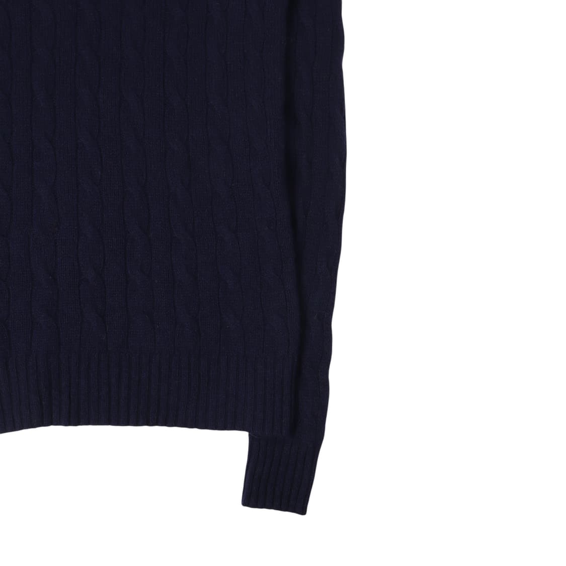 폴로 랄프로렌 qr 네이비 울 캐시미어 브이넥 니트 상품이미지7