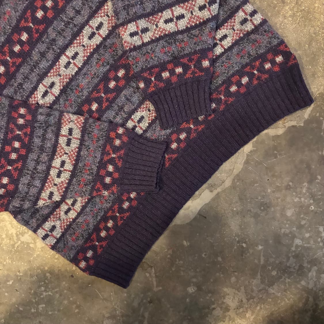 90년대 빈티지 베이커 스트리트 울 스웨터 상품이미지6