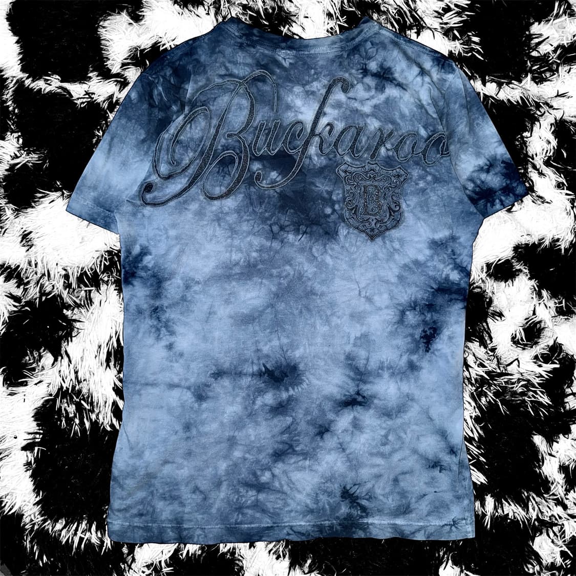 BUCKAROO 워싱 프린팅 반팔 티셔츠 상품이미지4