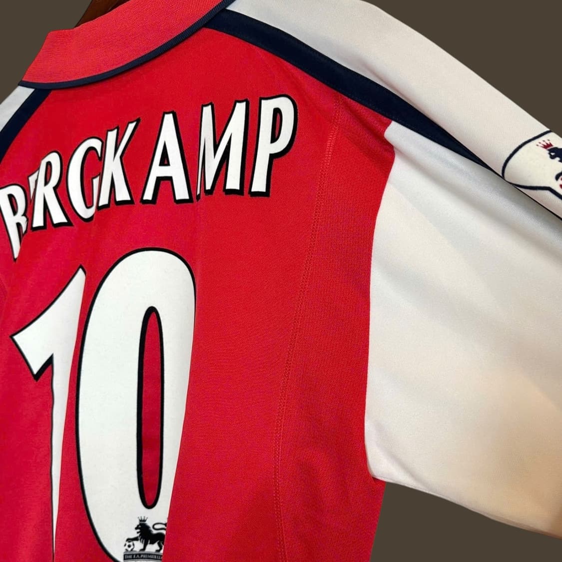 00-02 아스날 베르캄프 홈 유니폼 상품이미지10