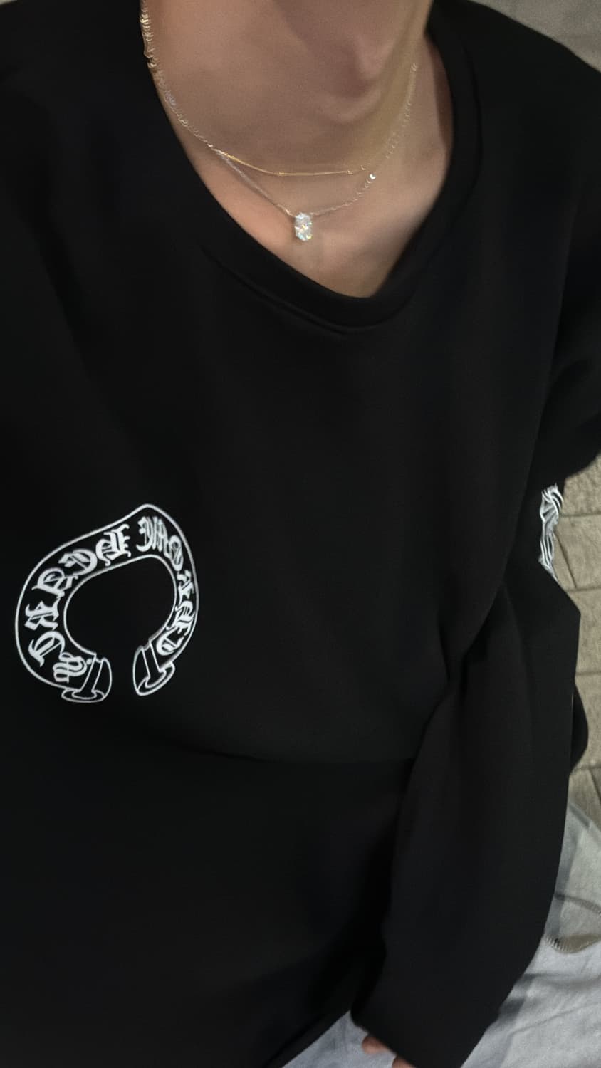 크로하츠 홀스슈 맨투맨 2xl s급 상품이미지2