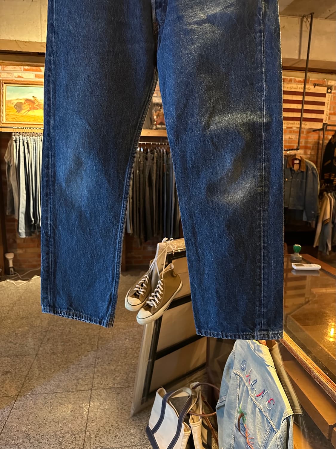 90s USA 빈티지 리바이스 501XX 데님 팬츠 상품이미지3