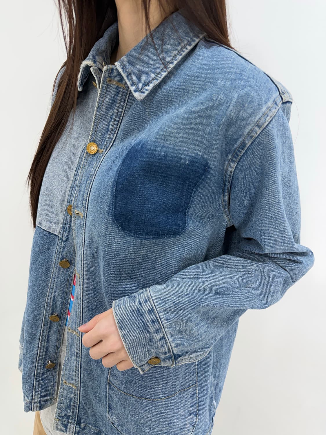 빈티지 데님 자켓 상품이미지6