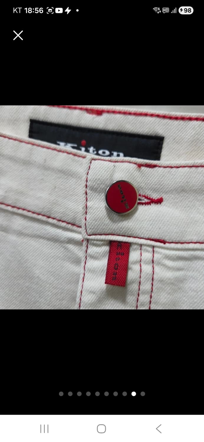 키톤 코튼 팬츠 상품이미지8