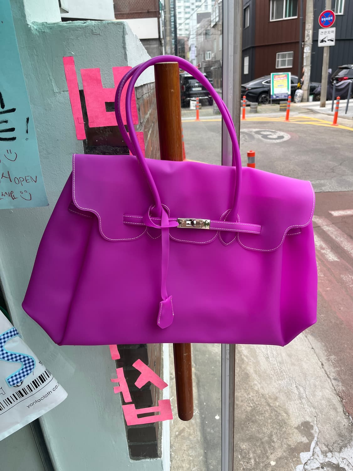 젤리버킨 - 쨍한보라💕 상품이미지1