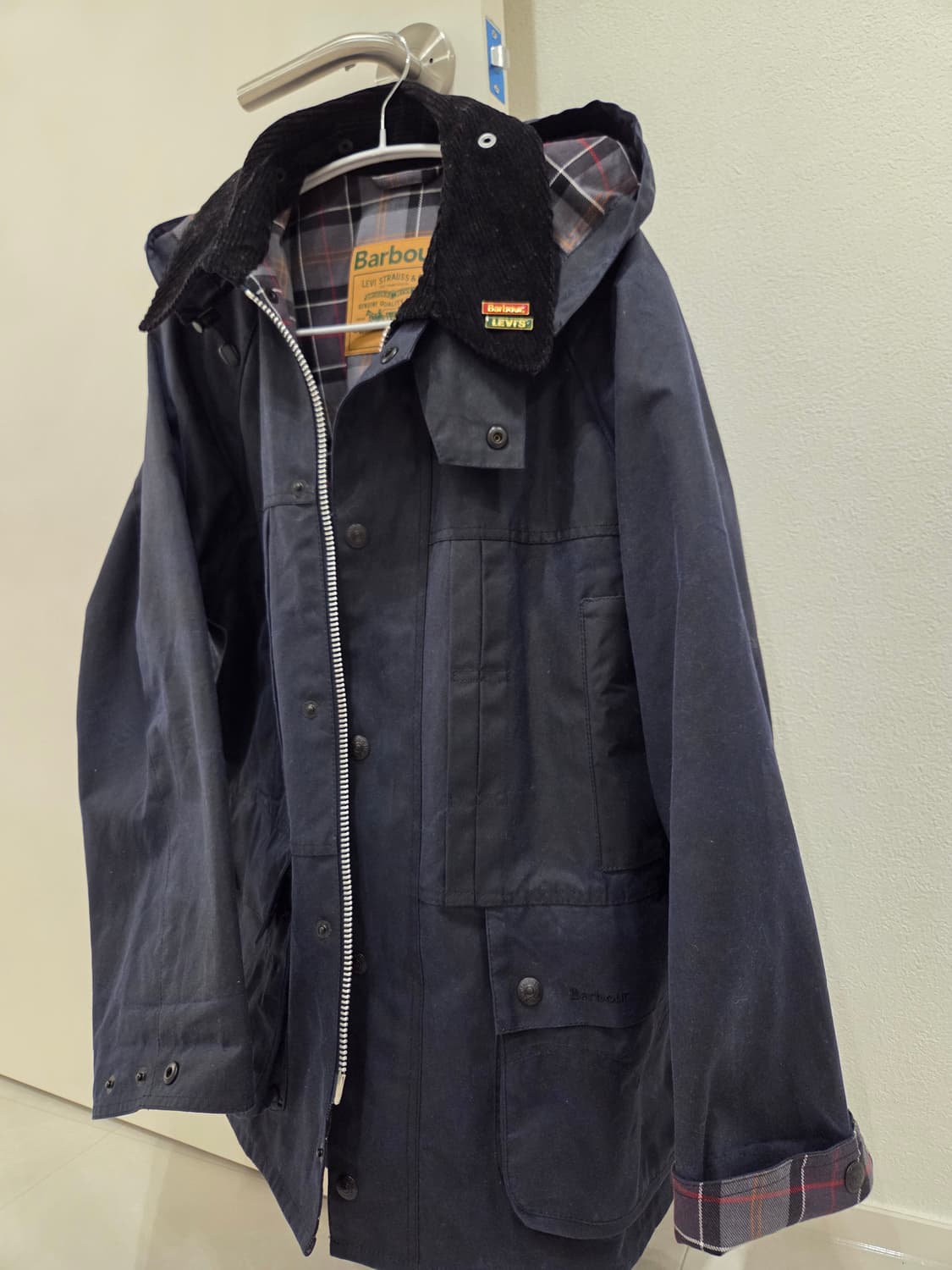 급처) 리바이스 x 바버 콜라보 오버사이즈 비데일 자켓 상품이미지2