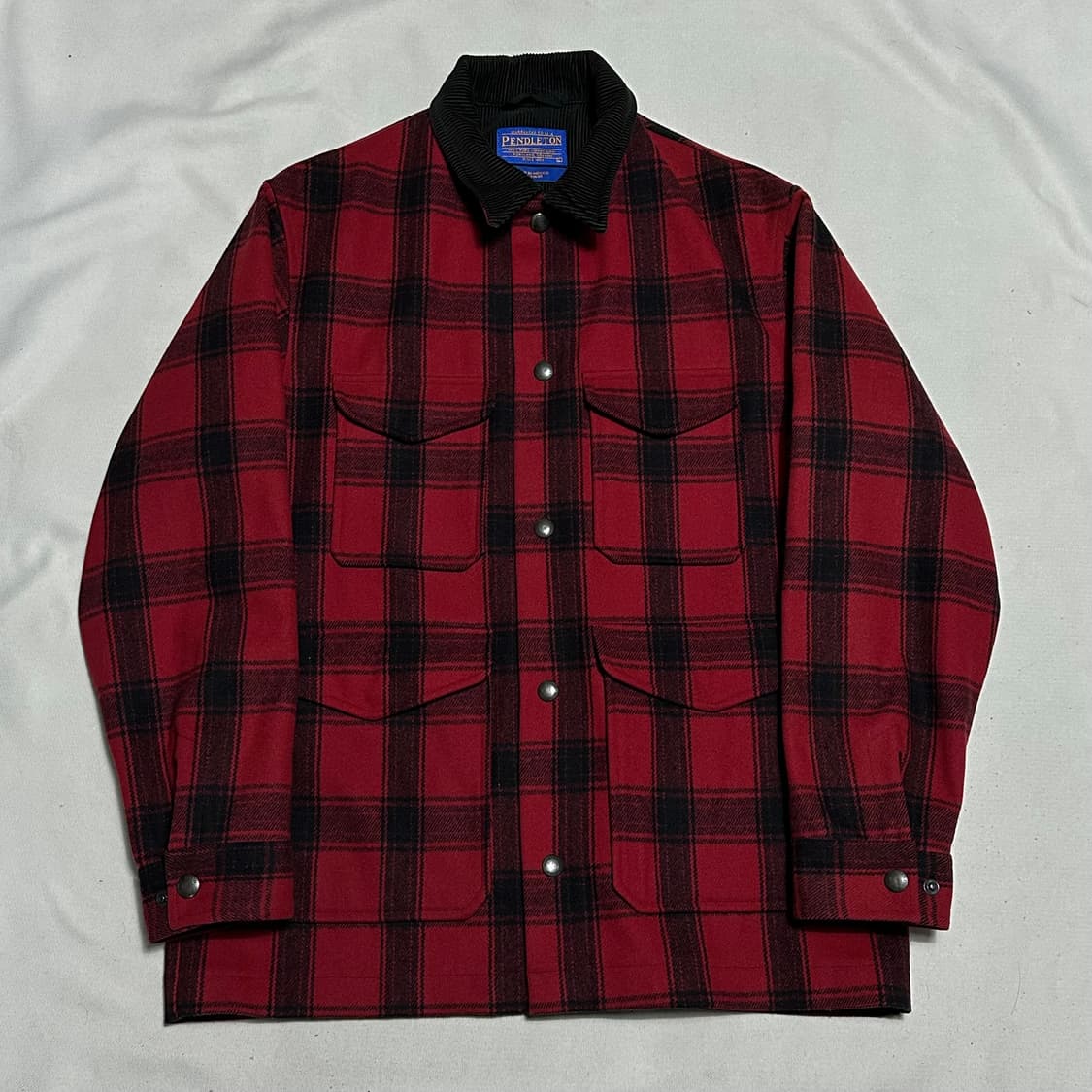 L 펜들턴 맥키노 체크 울 자켓 상품이미지2