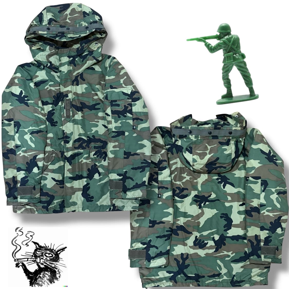 MEDECO 카모플라쥬 플라이트 재킷 상품이미지1