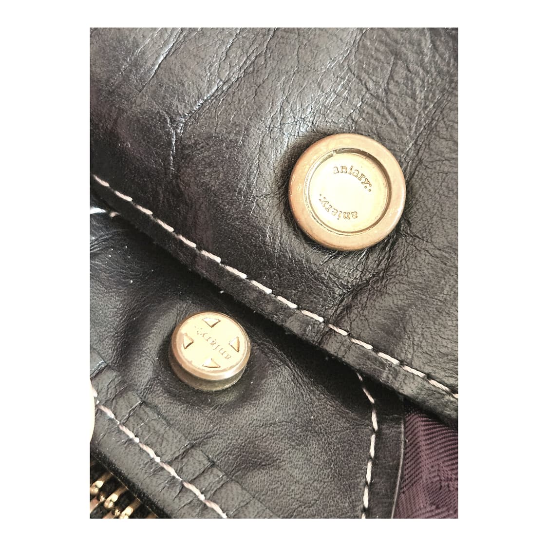 아니아리 aniary 엔티크레더 발케타 숄더백 포터 스타일 상품이미지10