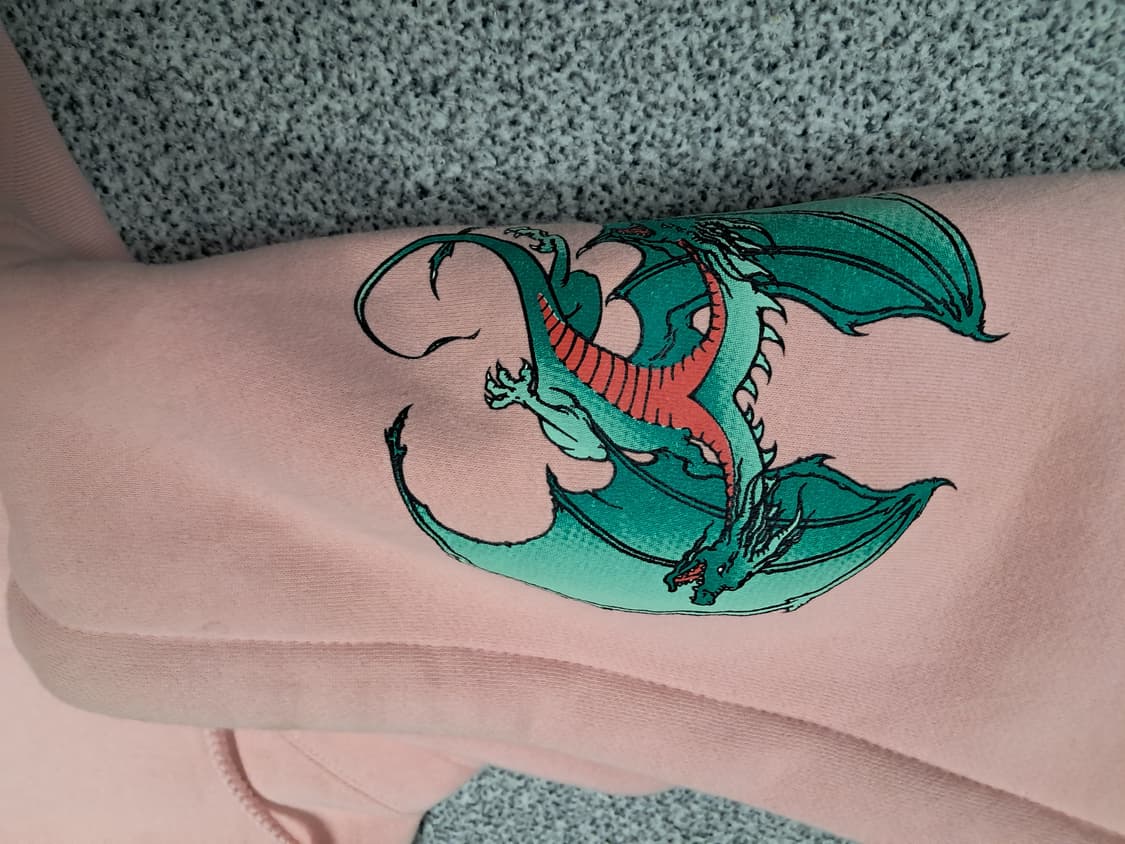 스투시 드래곤 후드티 상품이미지3