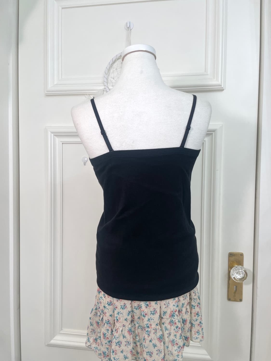 black ruffle point cotton cardigan 상품이미지9