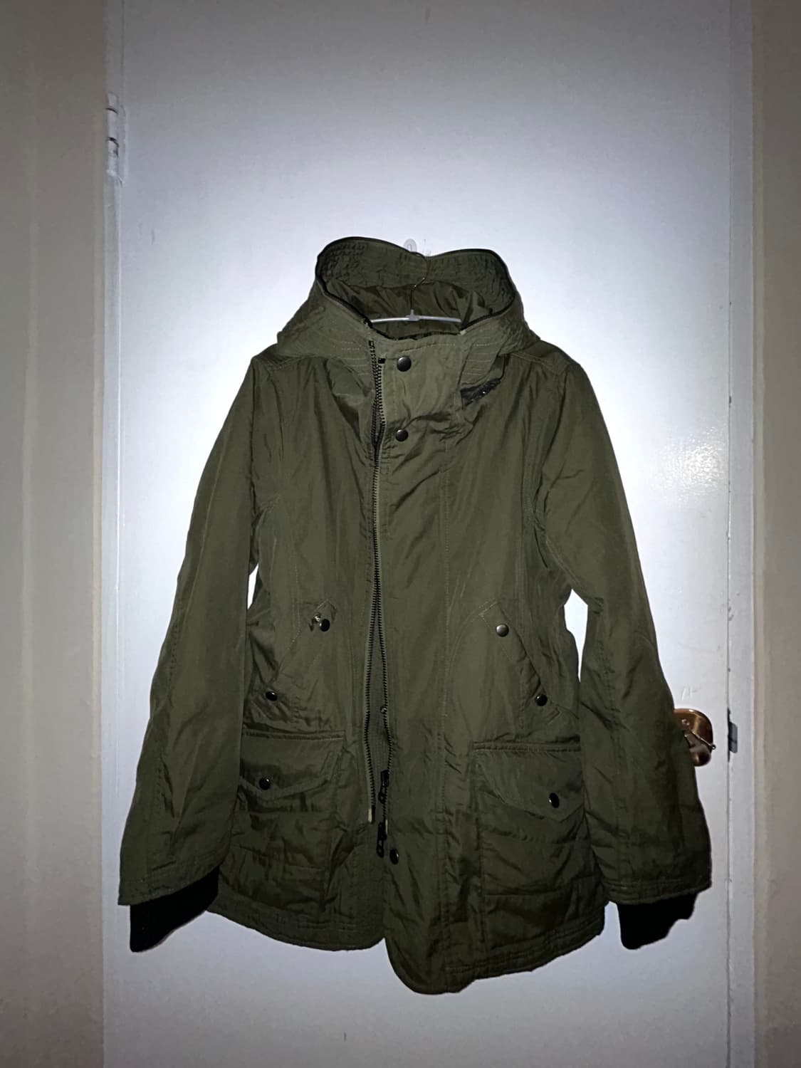 Takeo kikuchi 빈티지 투웨이 카키 야상 상품이미지1