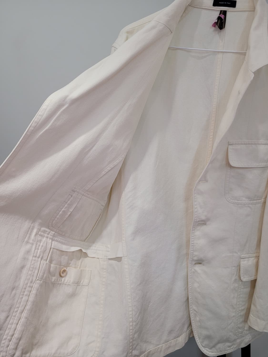 드레익스 게임 블레이저 에크루 42사이즈 상품이미지8