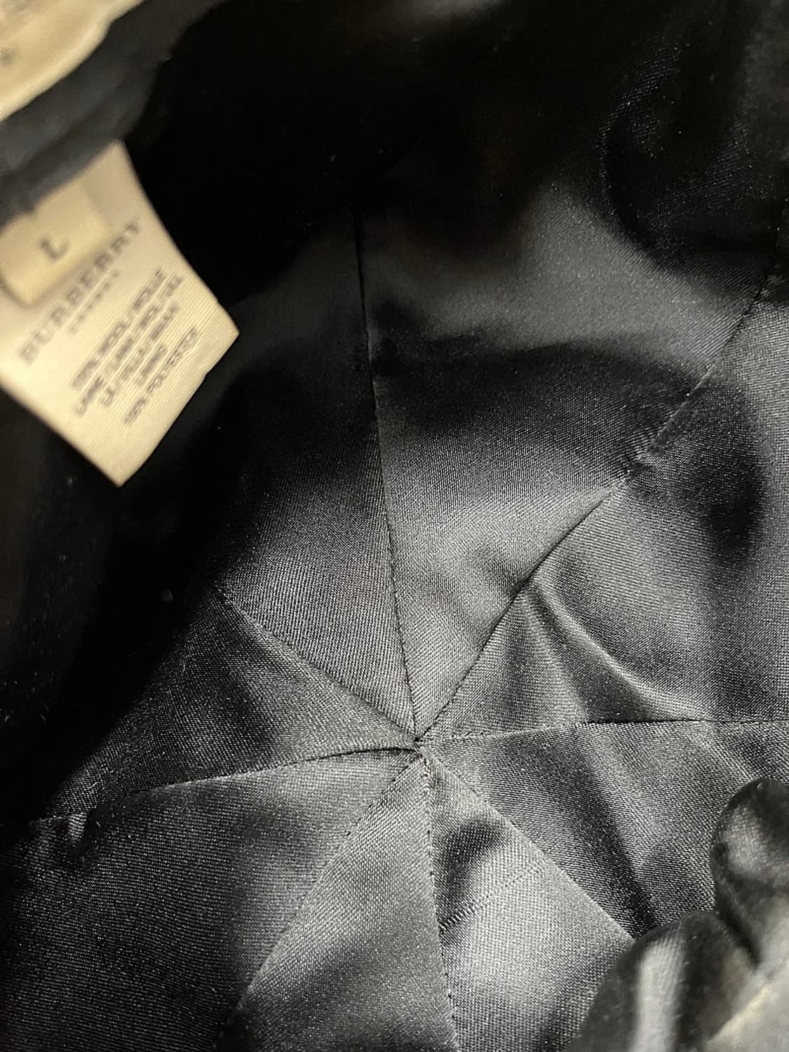 버버리 울 체크 베레모  상품이미지5