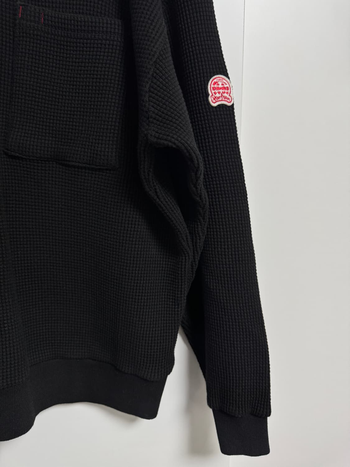 홀리선 와플 코튼 풀오버 니트 s size 상품이미지6