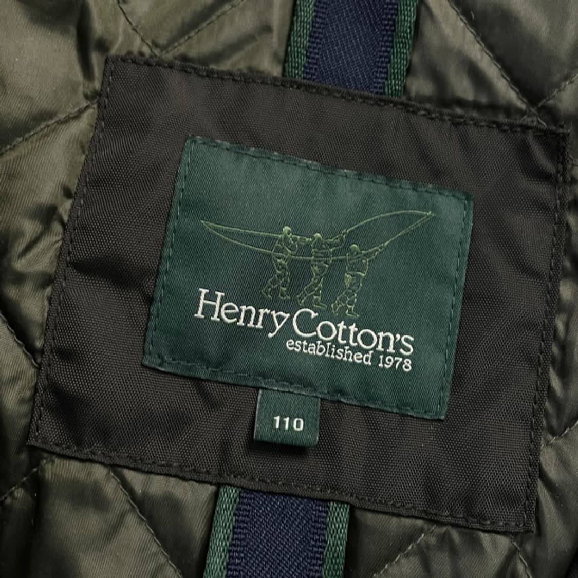 105 헨리코튼 나일론 누빔 자켓  상품이미지4