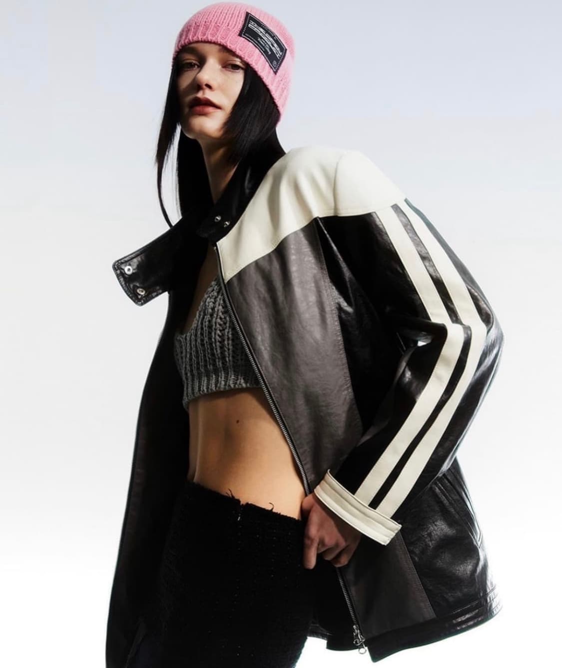 더오픈프로덕트 투웨이 레더자켓 상품이미지1