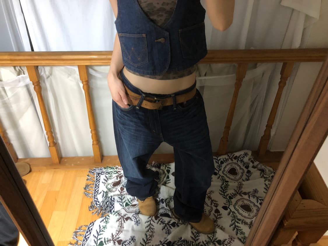 Cher x Wrangler / Blanket-Lined Cropped  상품이미지5
