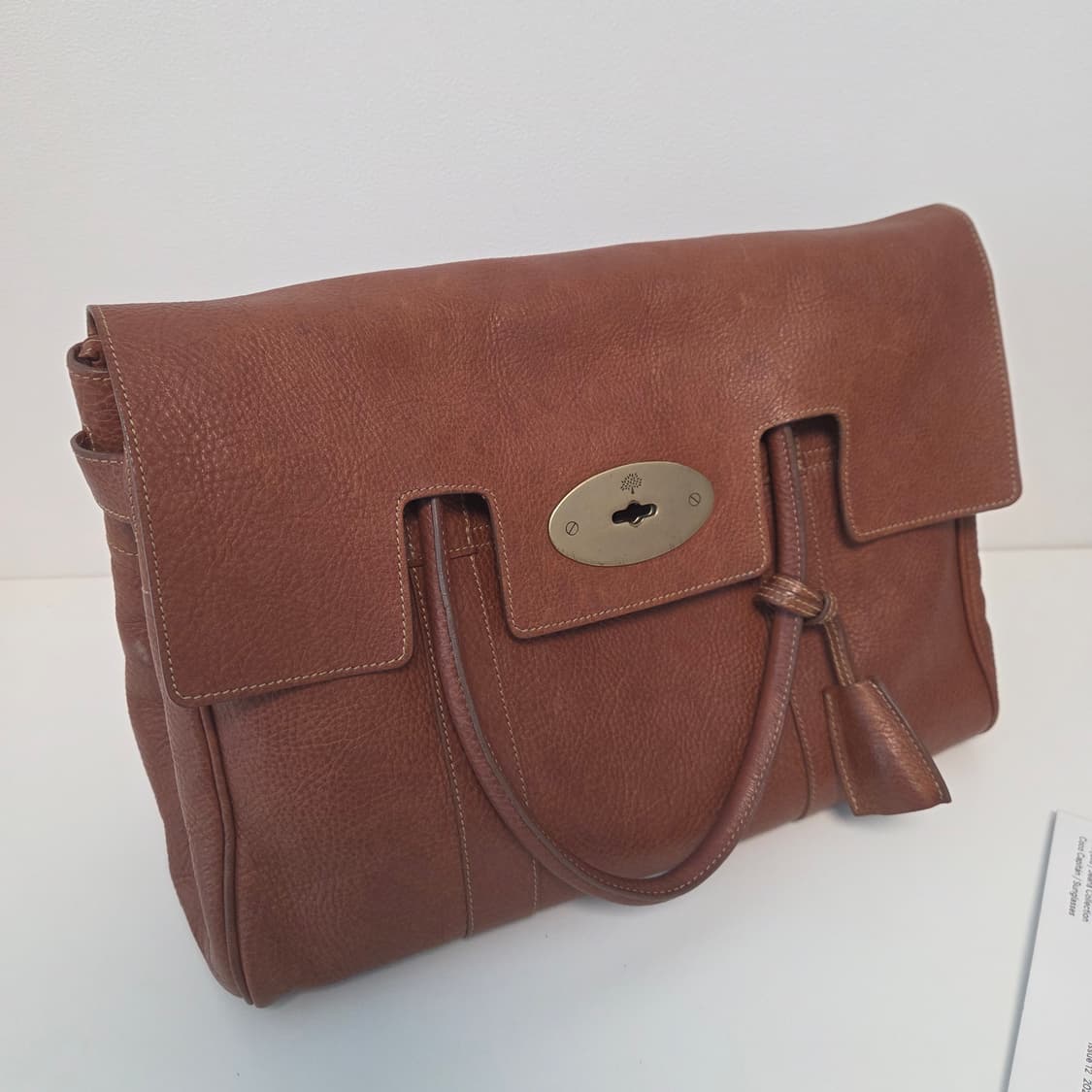 Mulberry 멀버리 정품 헤리티지 베이스워터 금장 오크 클래식그레인 상품이미지5