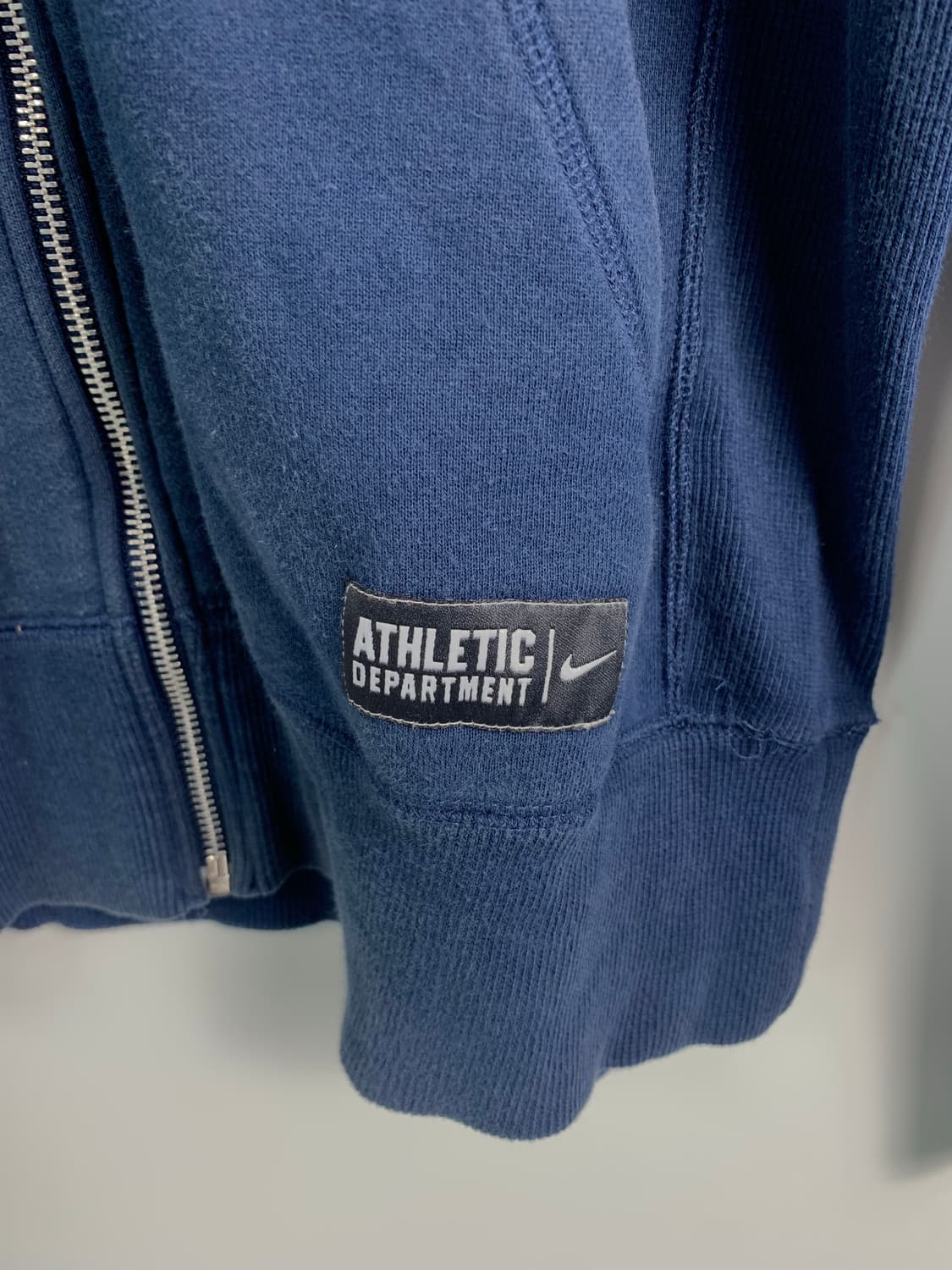 나이키 00s 자수로고 스펠아웃 네이비 후드집업 상품이미지5