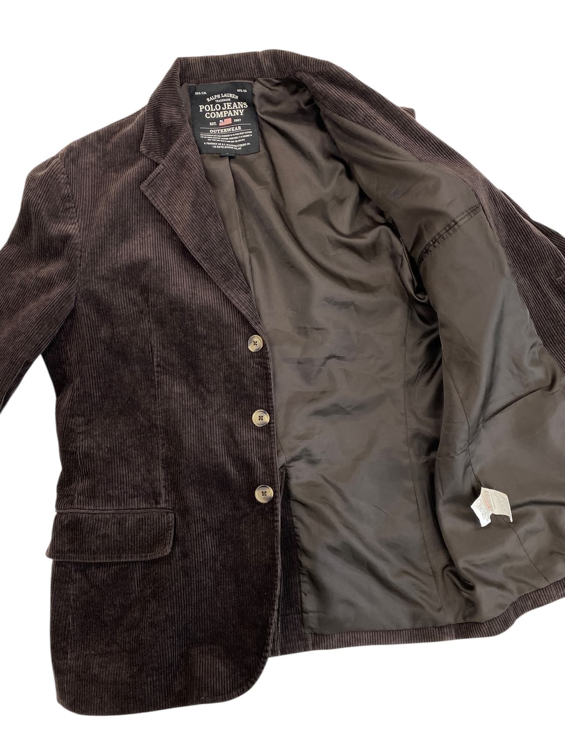 00‘s 폴로 진스 3버튼 코듀로이 자켓 상품이미지8