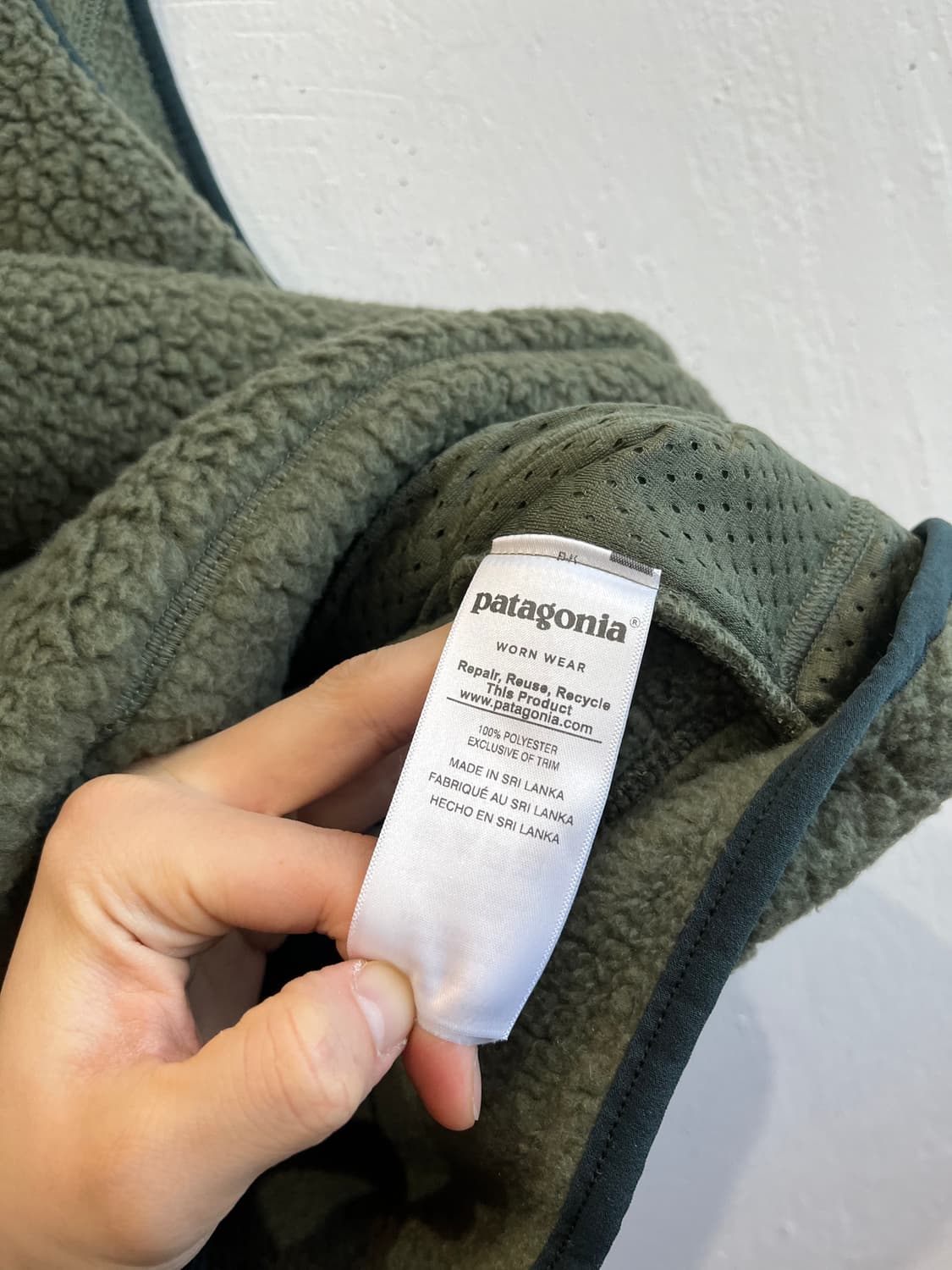 파타고니아 레트로 파일 플리스 베스트 조끼 XL 상품이미지5