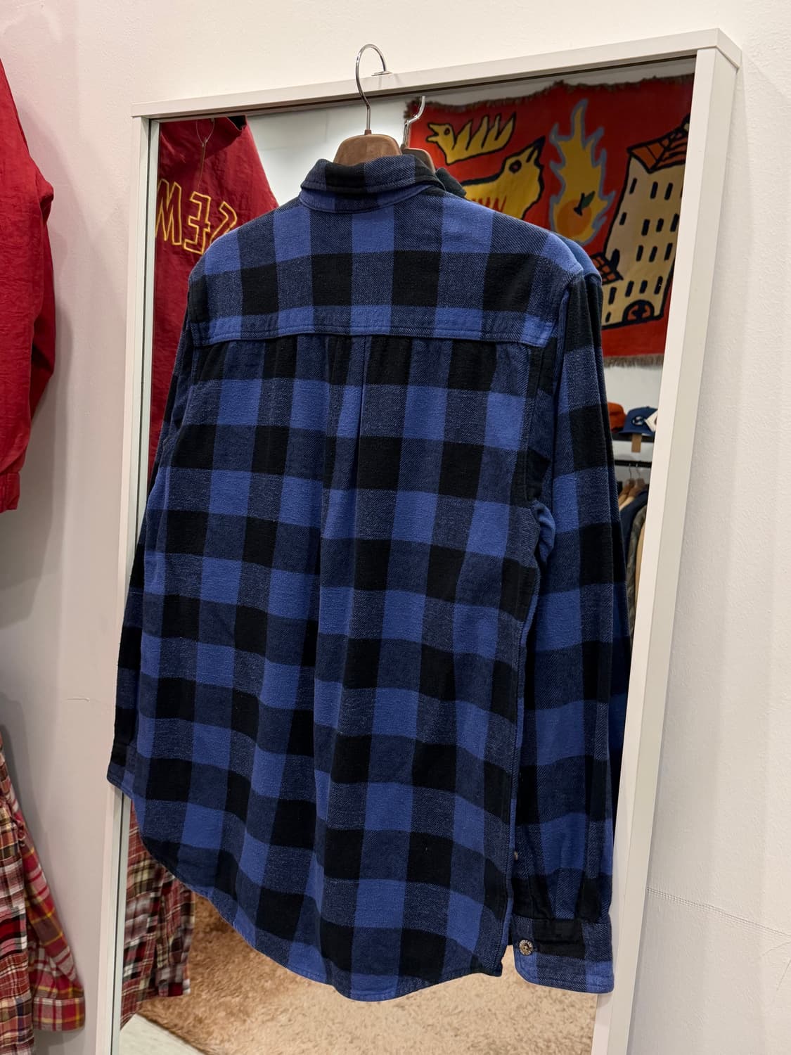 00s Field & Stream 빈티지 플란넬 체크 셔츠 상품이미지5
