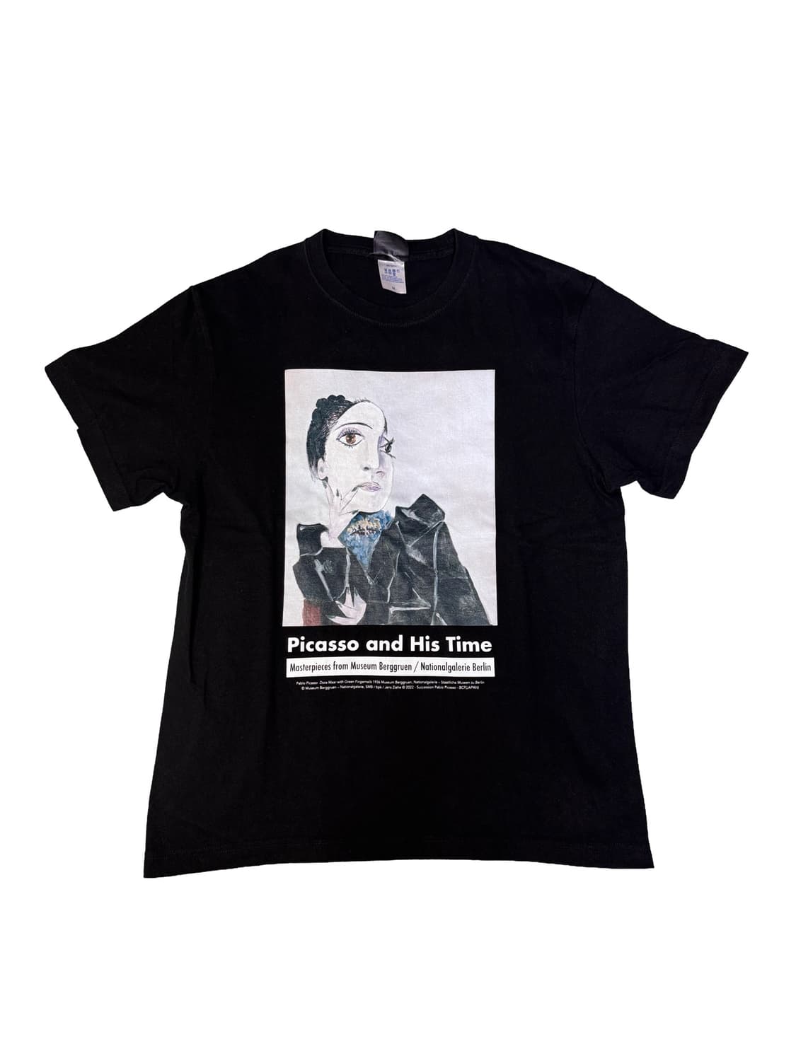 도쿄 베르그루엔 피카소전 PICASSO AND HIS TIME 티셔츠 M 상품이미지1