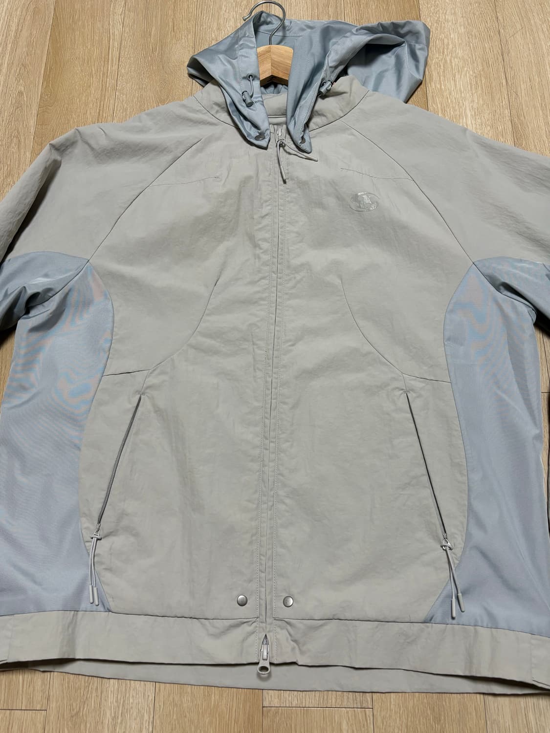 산산기어 콘트레스트 자켓 라이트 그레이 [2size] 상품이미지2