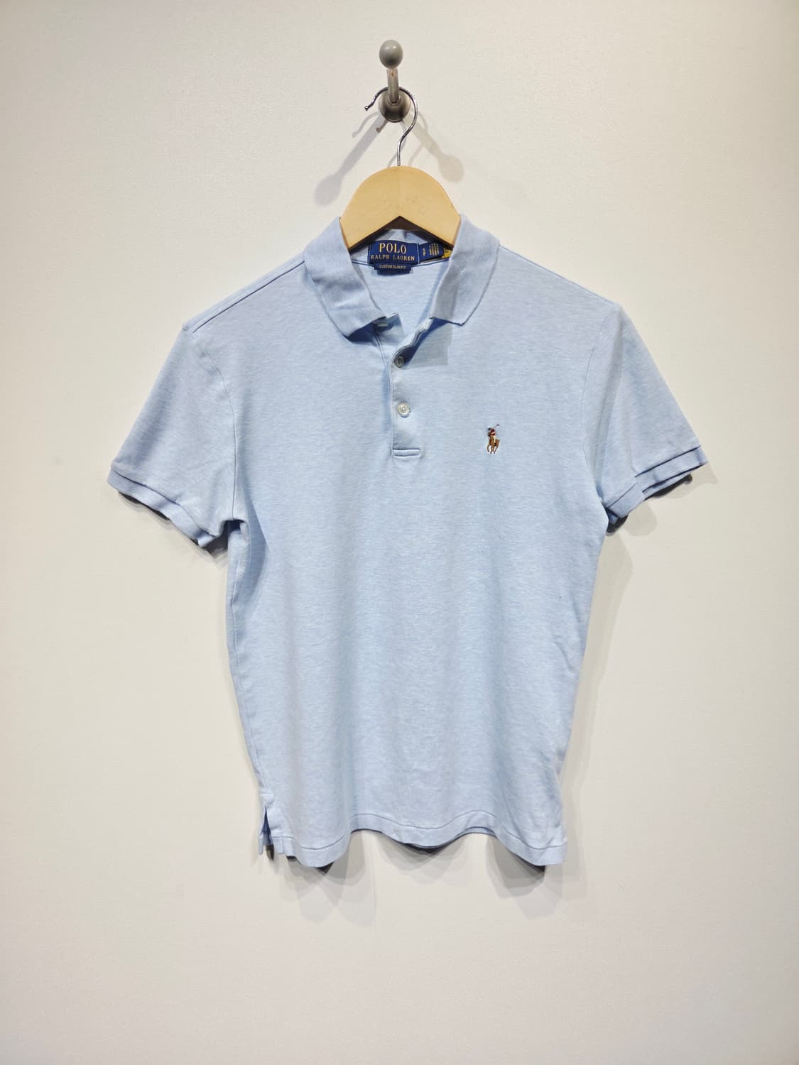 폴로 랄프로렌 신형 커스텀 슬림 핏 반팔 카라티 상품이미지2