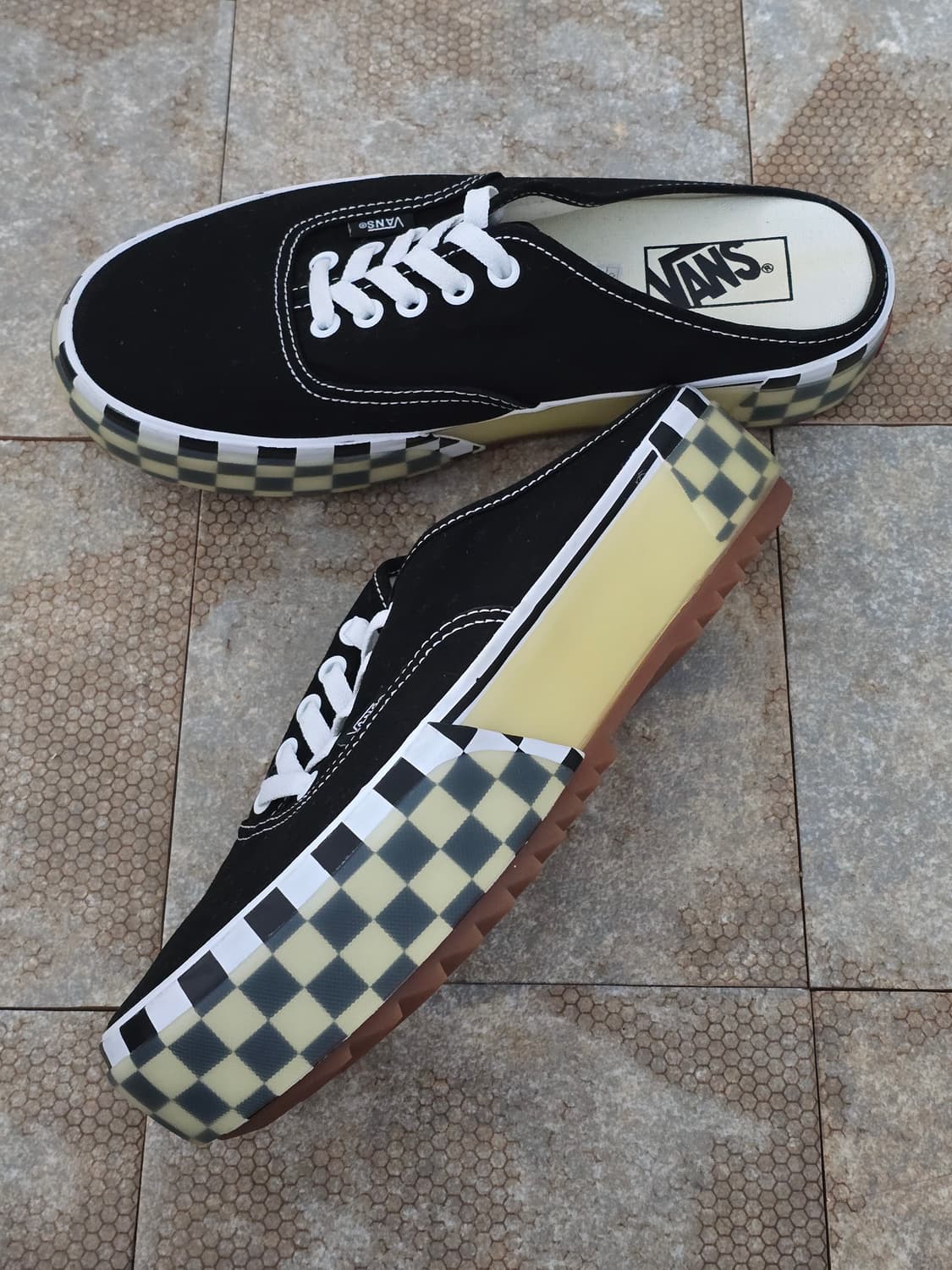 (260)반스 어센틱 뮬 스택드 체커  상품이미지3