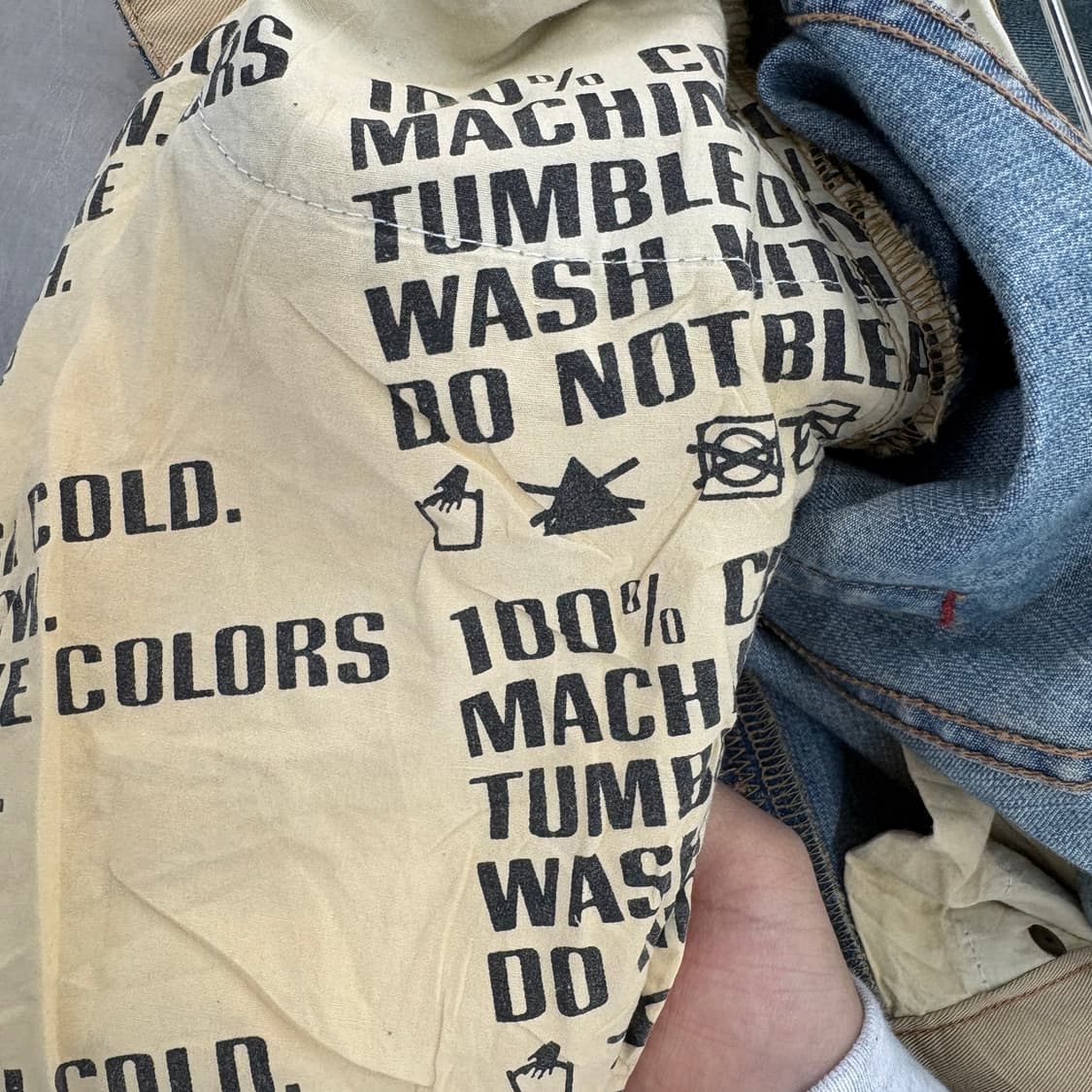 오클리 빈티지 워싱 데님 청바지 30in 상품이미지10