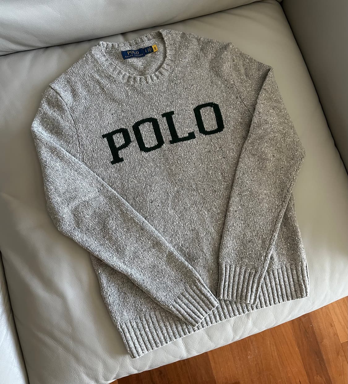폴로 랄프로렌 로고 니트 S 상품이미지1