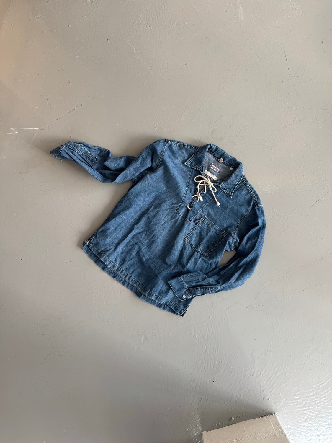 블루블루재팬 데님 풀오버 상품이미지3