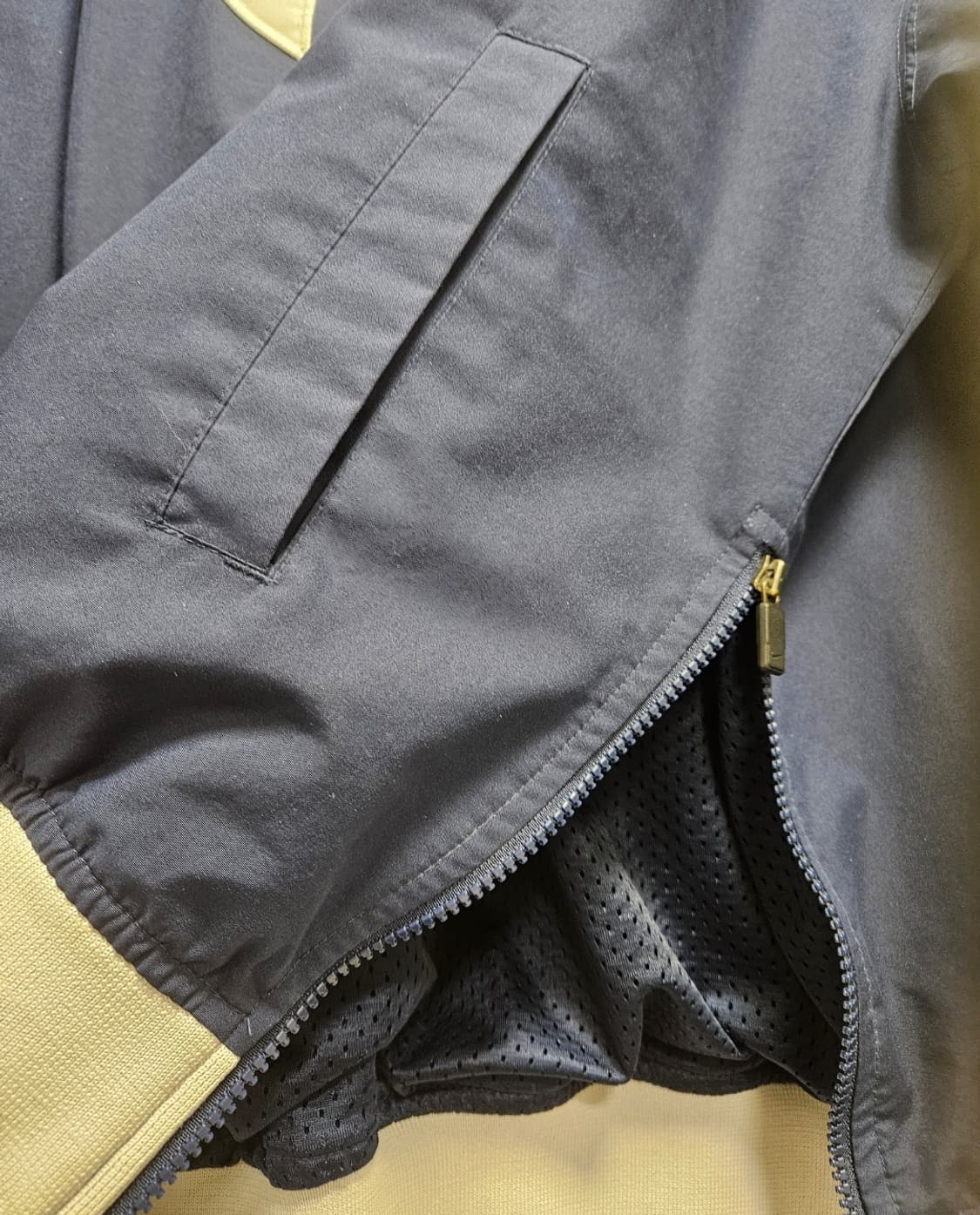 양키즈 나이키 콜라보 빈티지 웜업 바람막이 상품이미지3