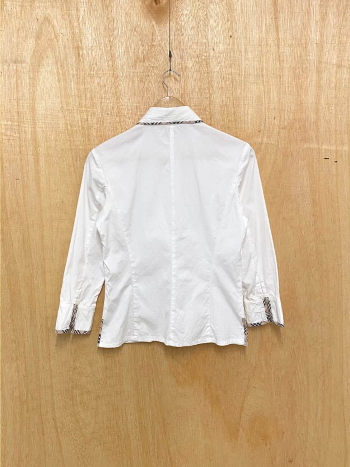 BURBERRY white shirt 버버리 테이핑 셔츠 상품이미지4