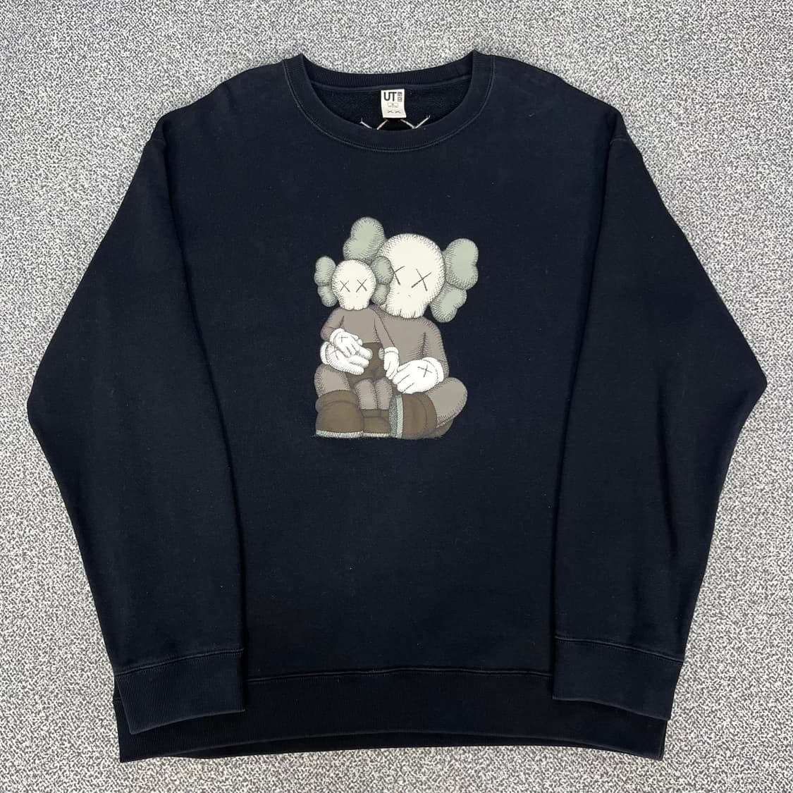 <카우스 x 유니클로 콜라보 맨투맨> No.1413 상품이미지3