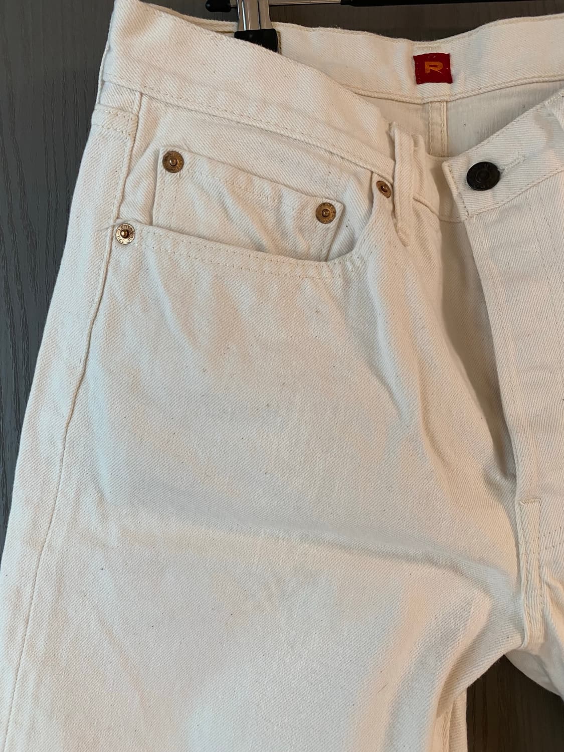 레졸루트 아이보리 710 데님 팬츠 상품이미지6