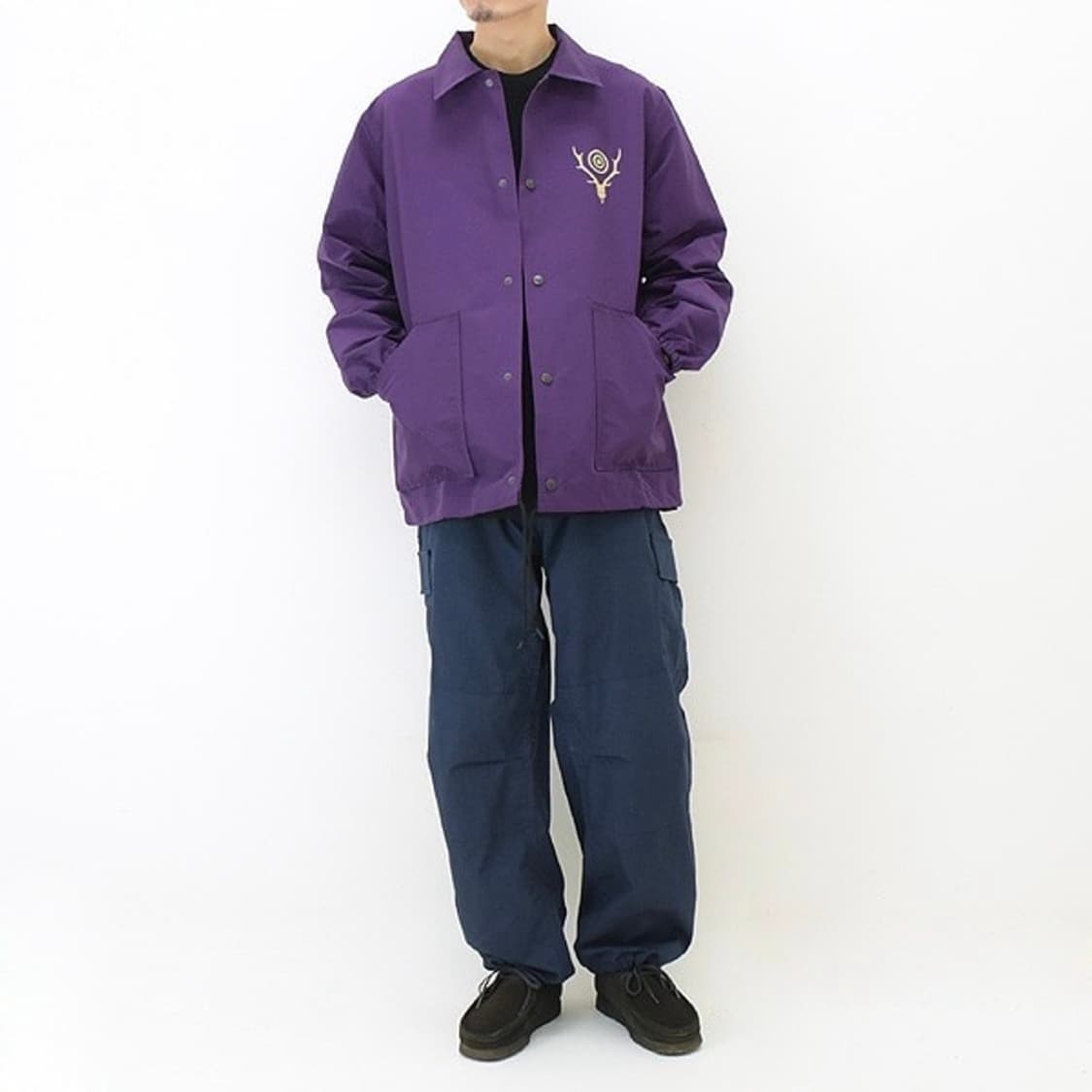 south2west8 nylon coach jacket 상품이미지6