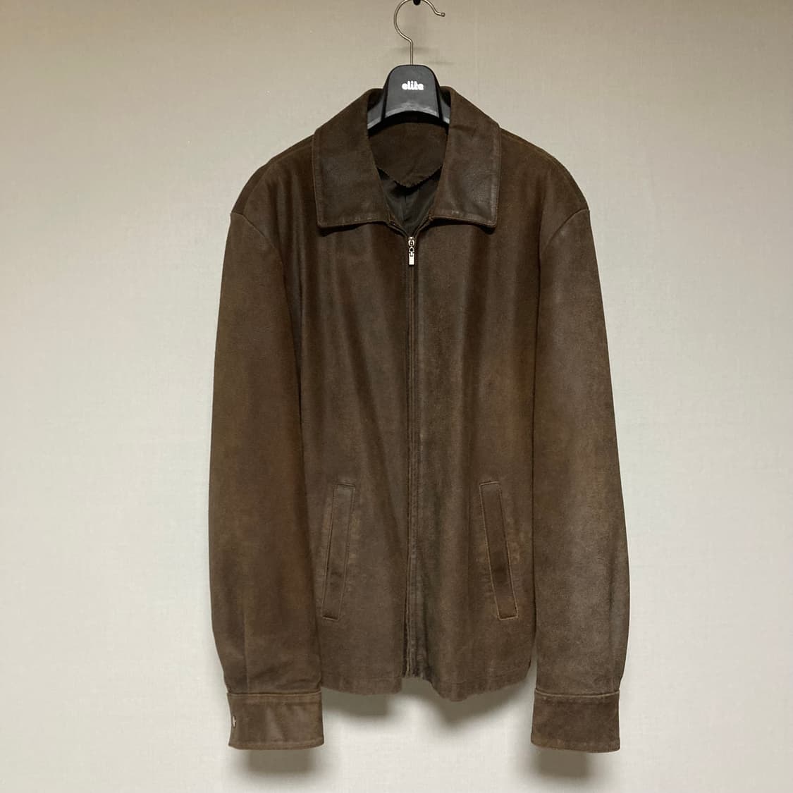 소가죽 싱글레더자켓 (L) 상품이미지1