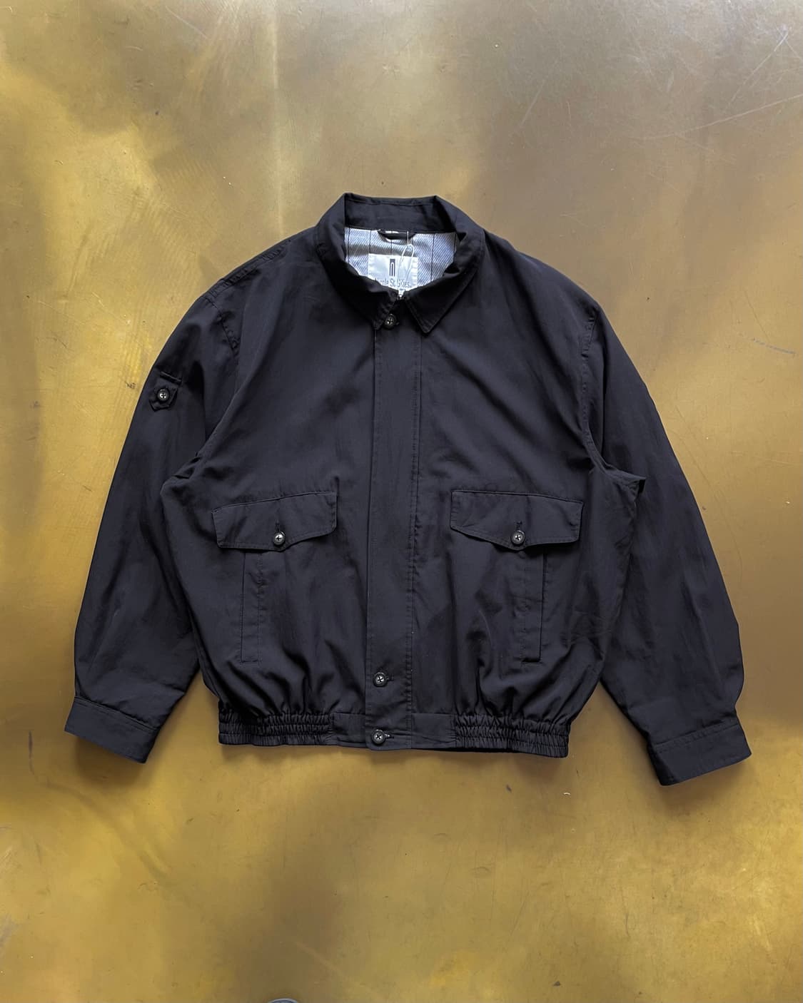 90-00s Nicole St. Gilles Old Bomber JK 상품이미지3