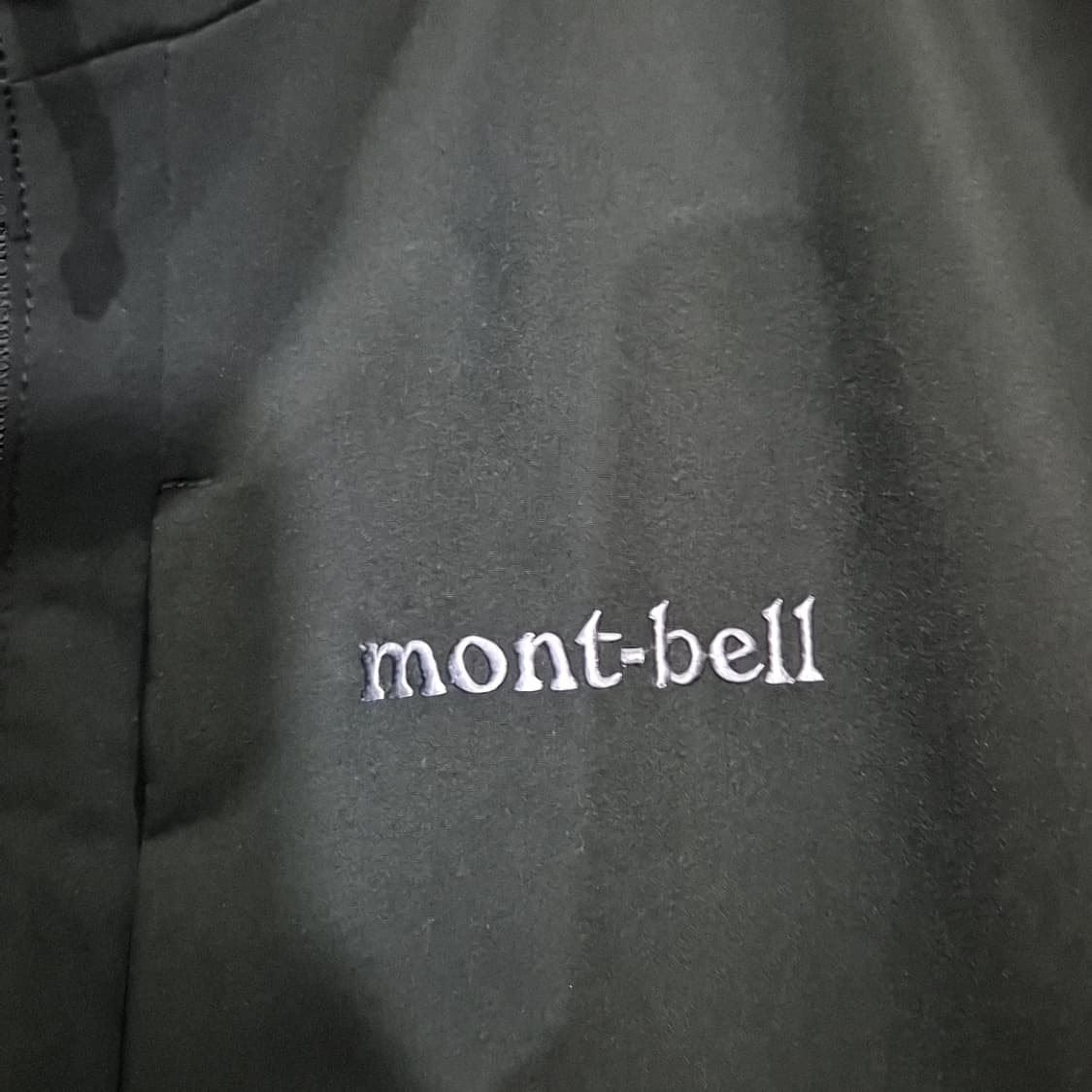Mont Bell 몽벨 자수 로고 바람막이 상품이미지3